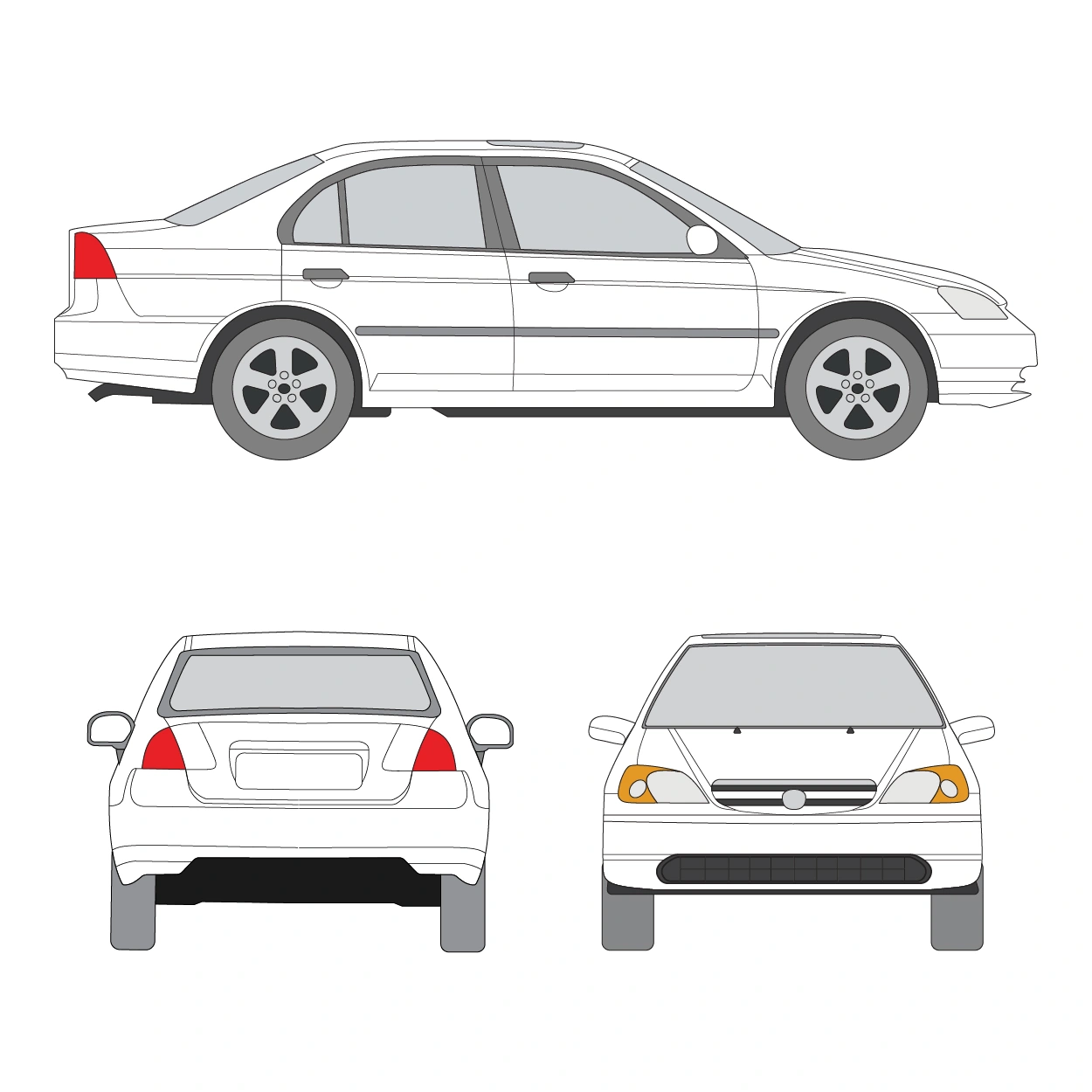 CIVIC VII SEDAN (ES, ET)